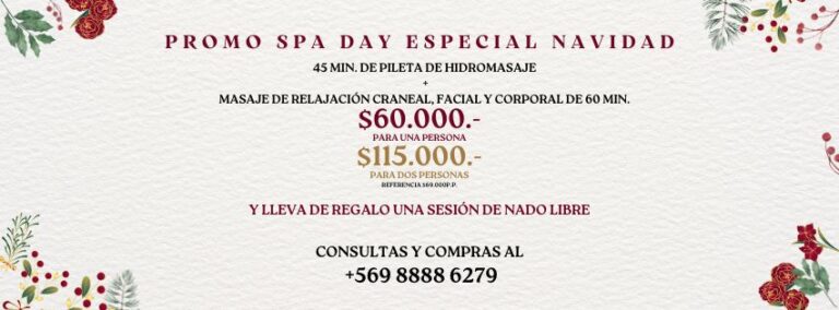 PROMO NAVIDAD SPA DAY (Portada para Facebook)